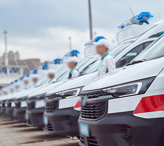 龙州县服务车队展示